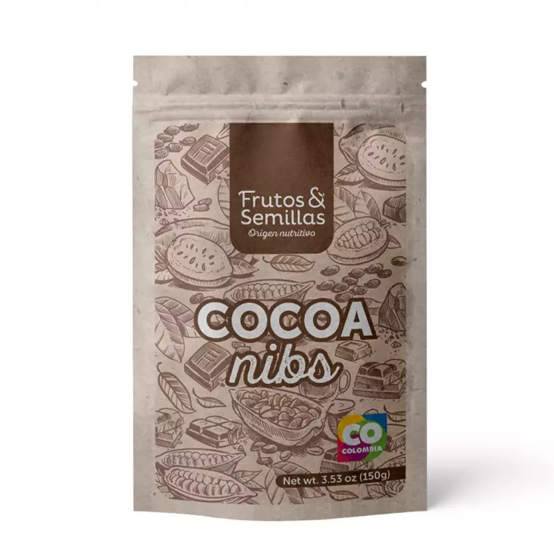 Cocoa nibs - 5.29 oz - Natural - Crunchy - Healthy - Intense