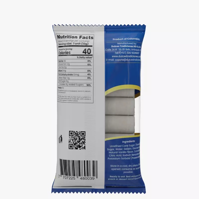 Ricogel | Gelatin Candy | Traditional Colombian Sweet |13 units | 5.64 oz