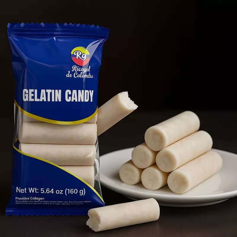 Ricogel | Gelatin Candy | Traditional Colombian Sweet |13 units | 5.64 oz