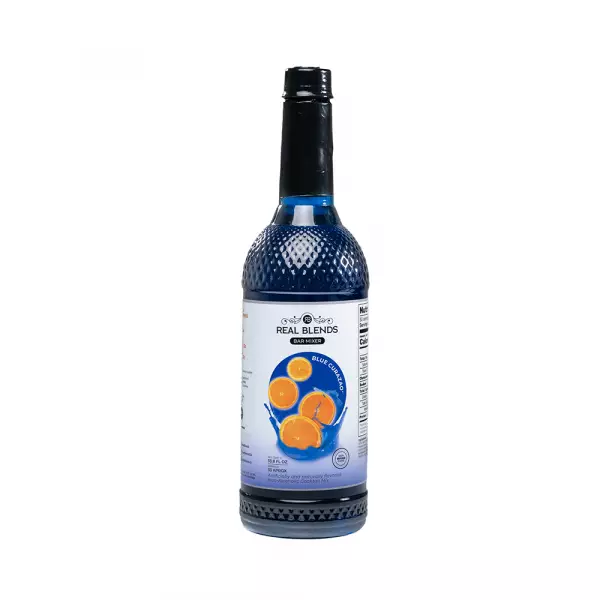 Blue Curacao Bar Mixer - 33.8 fl oz - Pure Cane Sugar