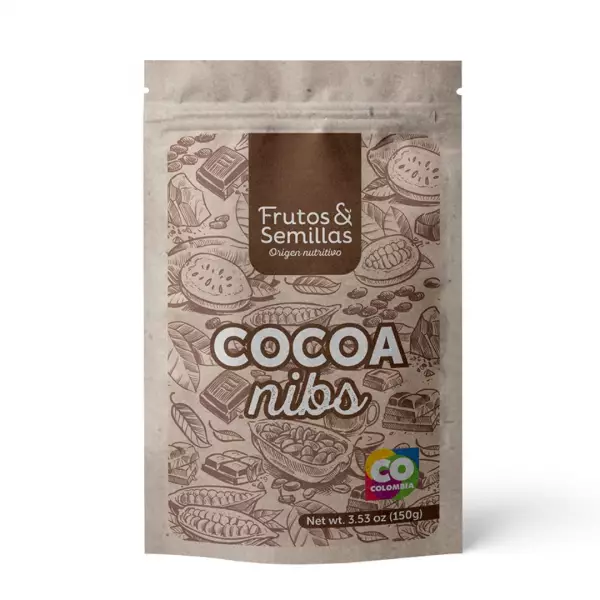 Cocoa nibs - 5.29 oz - Natural - Crunchy - Healthy - Intense