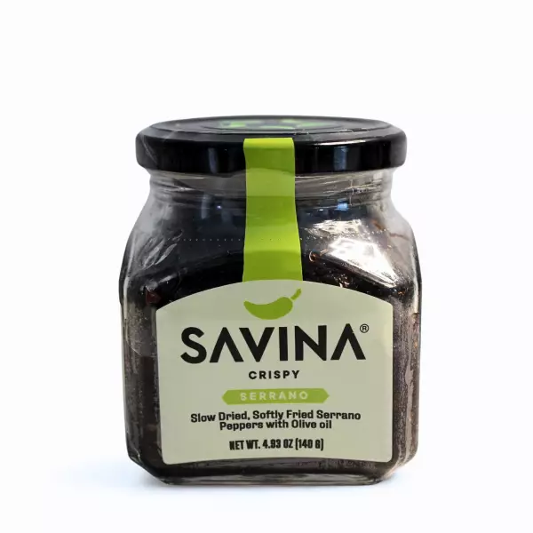 Crispy Serrano Chili in Olive Oil 4.94oz
