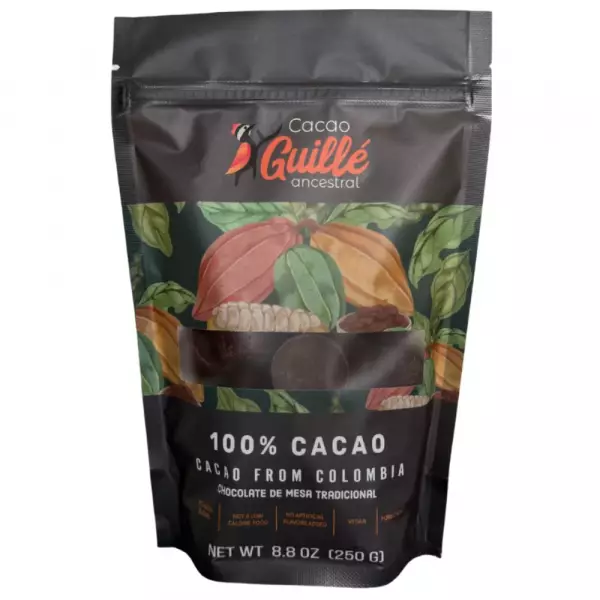 Traditional Cacao  100% - 8.82 oz - Pure Cacao - Vegan - No Added Sugars
