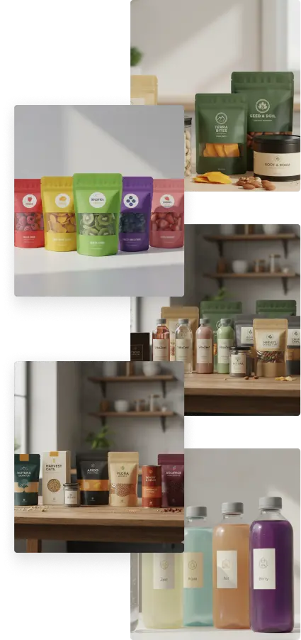 Group of products images