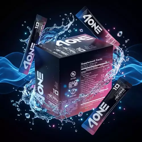 4 ONE | Electrolyte and Recovery Supplemet Powder (20 x 0.28 oz sachets, 5.6 oz total) E