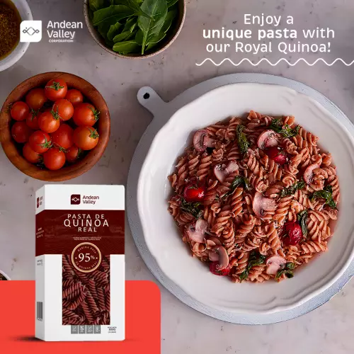 Andean Valley Corp-Organic Royal Quinoa Pasta Red