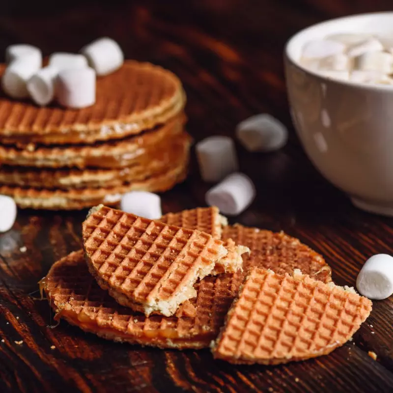 Batavia Foods | Stroopwafels Whole Wheat Mango Filled Cookies | 16 Units | 9,75 Oz E