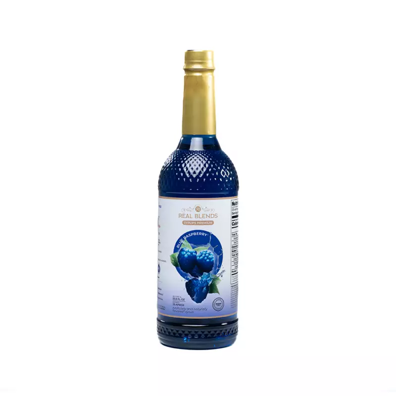 Blue Raspberry Premium Blend - 33.8 fl oz - Zero Sugar, Zero Calorie