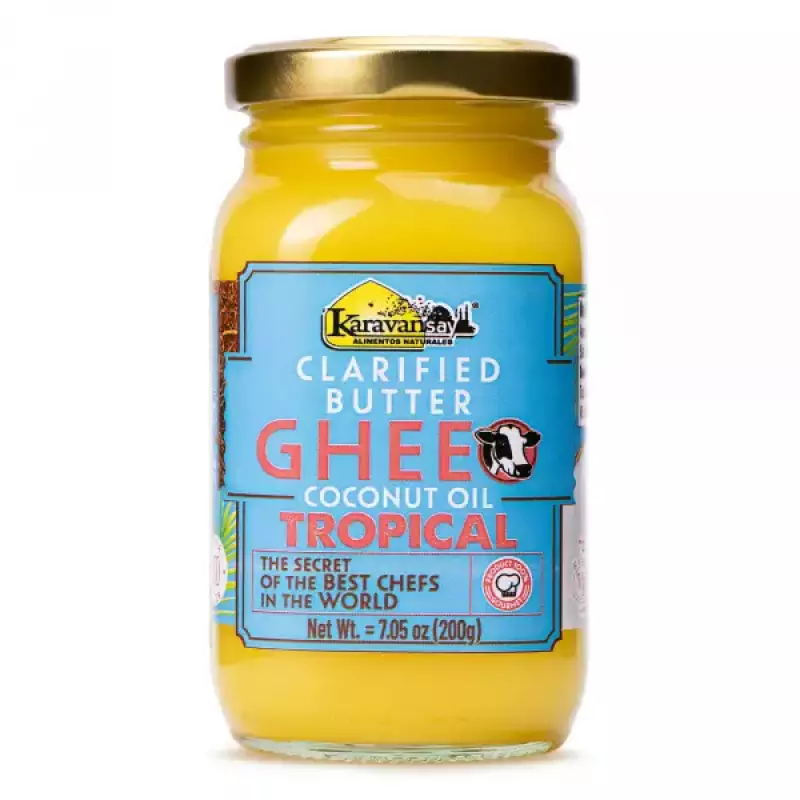 Butter Ghee Tropical 7.05 Oz E