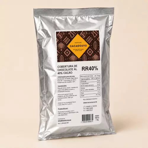 Cacaosuyo 40% Rupa Rupa Cocoa Chocolate Coating with milk - 35.27 oz
