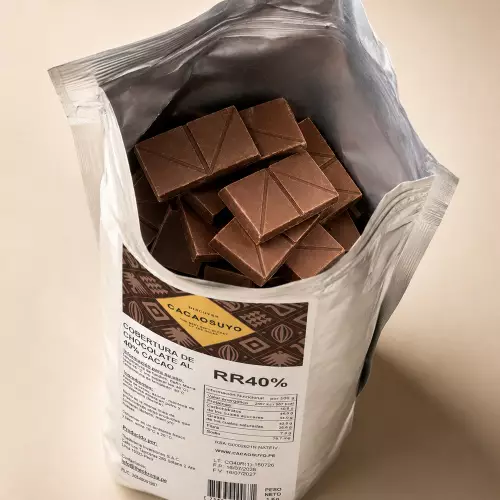 Cacaosuyo 40% Rupa Rupa Cocoa Chocolate Coating with milk - 35.27 oz