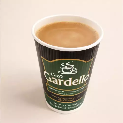 Caffe Gardello|Cappuccino flavored powder|2.11 oz| Instant drink mix E