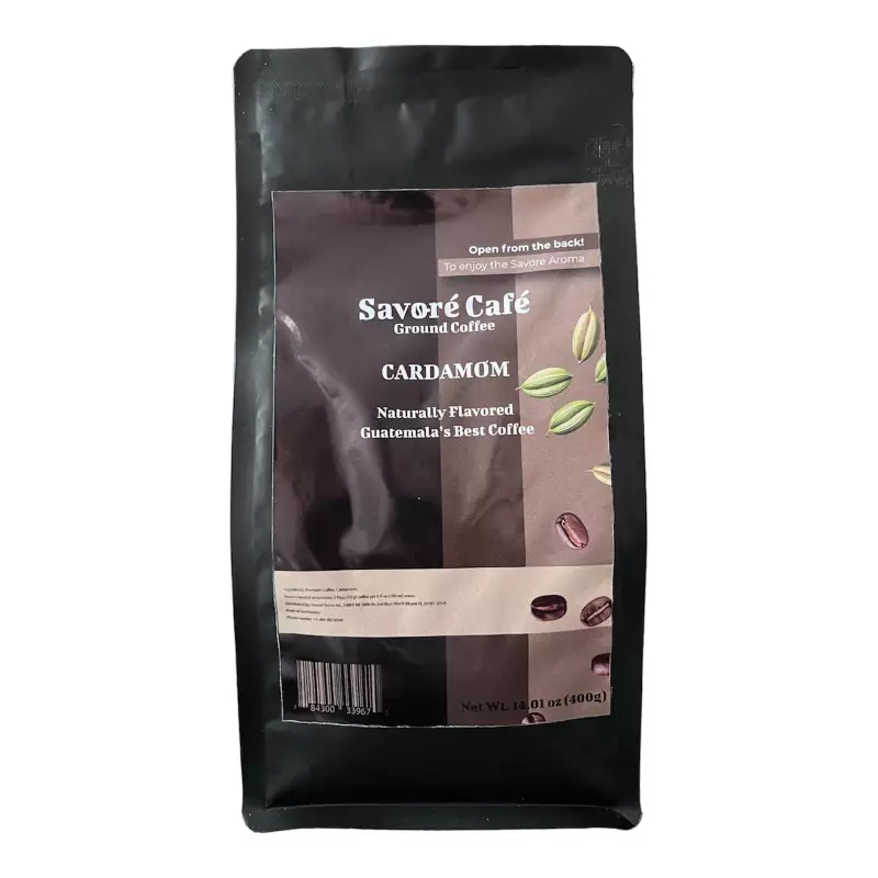 Coffee and Natural Ingredients Blend-Cardamom-12 oz-Functional Beverage-Guatemala’s-Gourmet-Premium