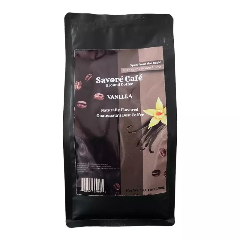 Coffee and Natural Ingredients Blend-Vanilla-12 oz-Functional Beverage-Guatemala’s-Gourmet-Premium