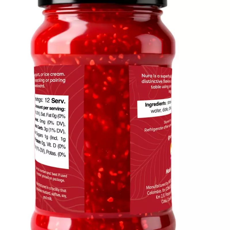 Comestibles Ya|Superfruit spread Wild Strawberry|8.47 oz