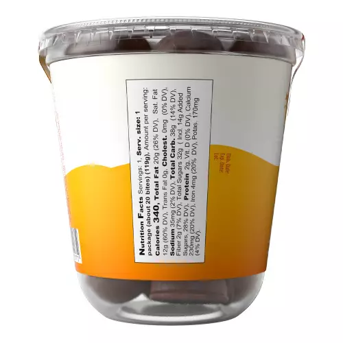 Dolcelina Desserts - 4,20 oz - Mango, Blackberry & Passion Fruit Ice Cream Bites in Chocolate