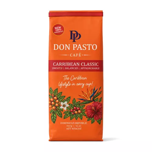 Don Pasto Cafe Caribbean Classic - 12 oz - 100% cafe arabica