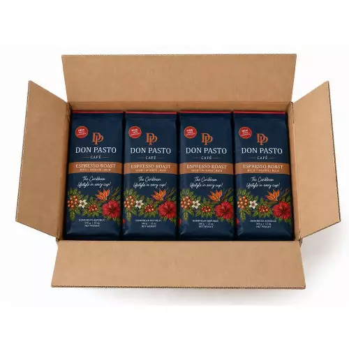 Don Pasto Cafe Espresso Roast - 12 oz - 100% cafe arabica