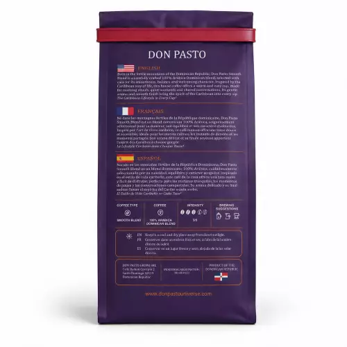 Don Pasto Cafe Smooth Blend - 12 oz - 100% cafe arabica