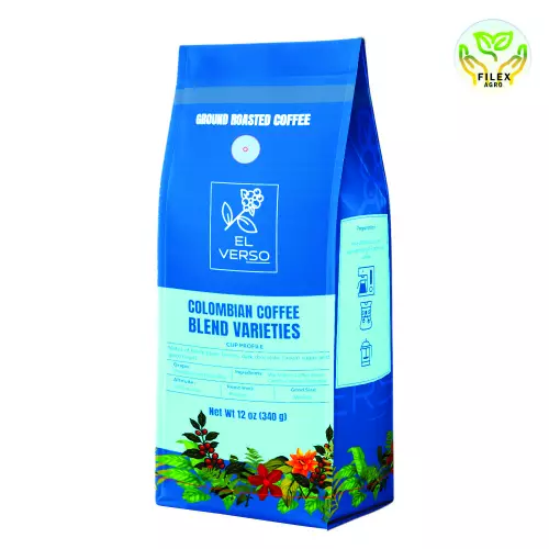 El Verso-Ground Roasted Coffee 12 Oz - Colombia Blend Varieties