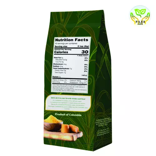 El Verso-Powdered Cane Sugar, 12 Oz, pure natural cane Juice unrefinated, Minerals and Vitamins