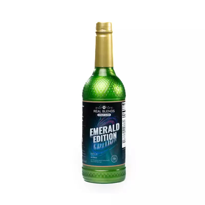 Emerald Glow Edition Syrup - 33.8 fl oz - Pure Cane Sugar