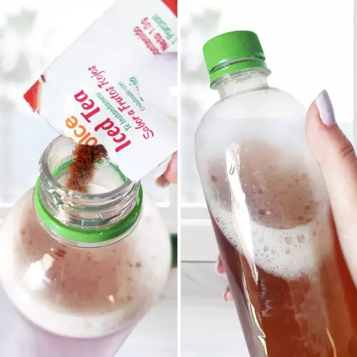 Erbadolce - Instant iced tea Drink Mix Red Fruits flavor - 1.06 oz - Sugar free - keto friendly