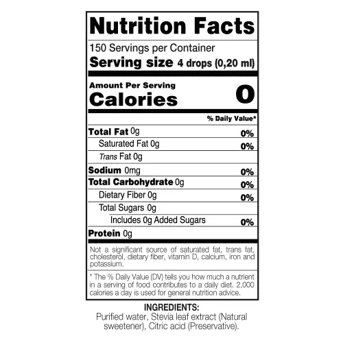 ErbaDolce-Instant iced tea Drink Mix Red Fruits flavor - 1.06 oz - With stevia - Sugar free - keto