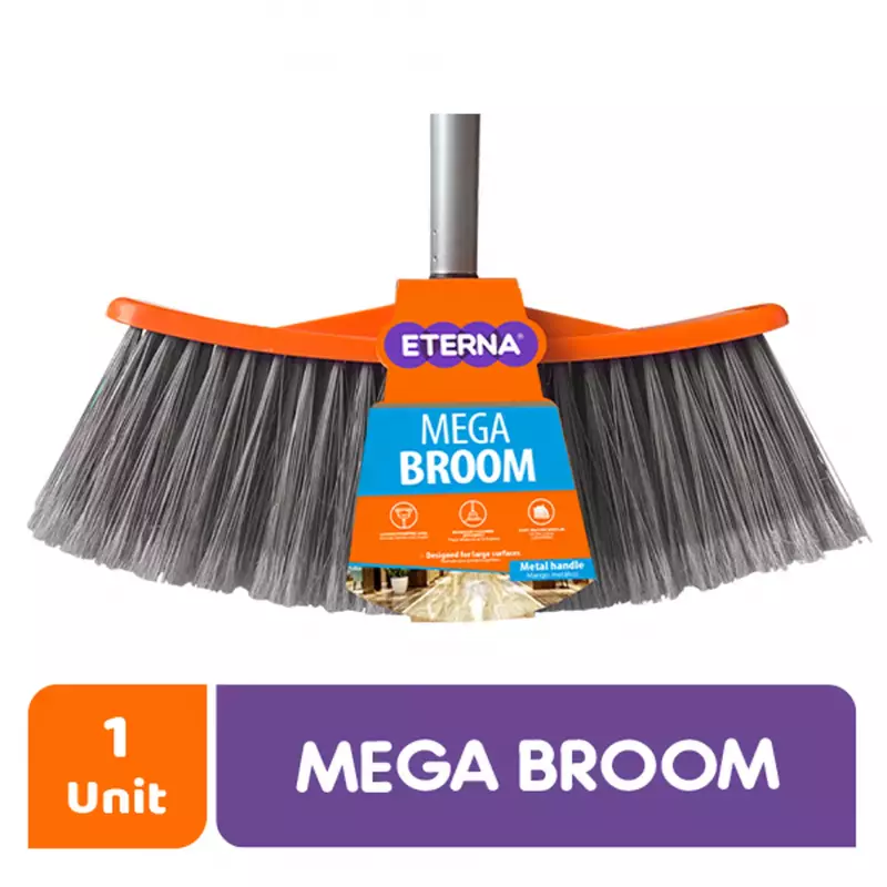 Eterna | Mega Broom Plastic Handle | E.
