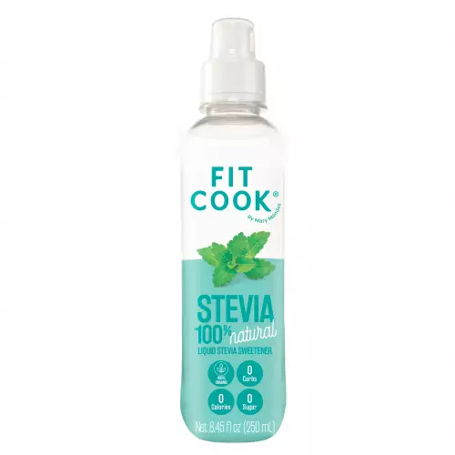 Fitcook-Natural Liquid Stevia - 8.46 oz - Zero calories - Organic - Natural liquid sweetener.