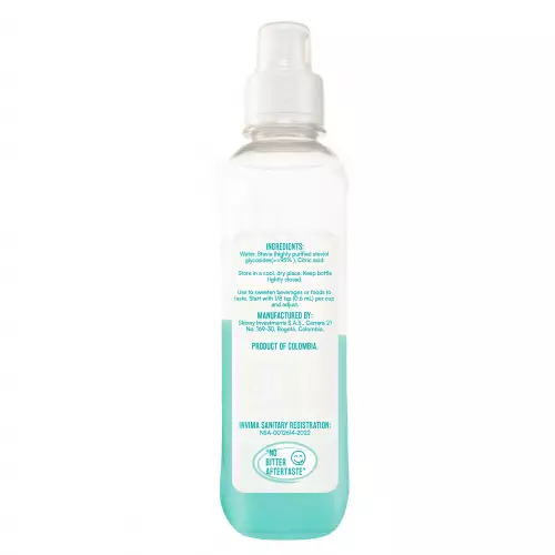 Fitcook-Natural Liquid Stevia - 8.46 oz - Zero calories - Organic - Natural liquid sweetener.