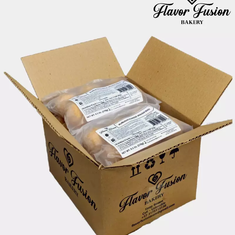 Flavor Fusion | Buñuelo - Cheese Dough Ball | 9.52 oz | E