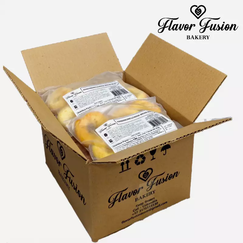 Flavor Fusion | Pandebono-Cheese Bread Roll | 9.52 oz | E