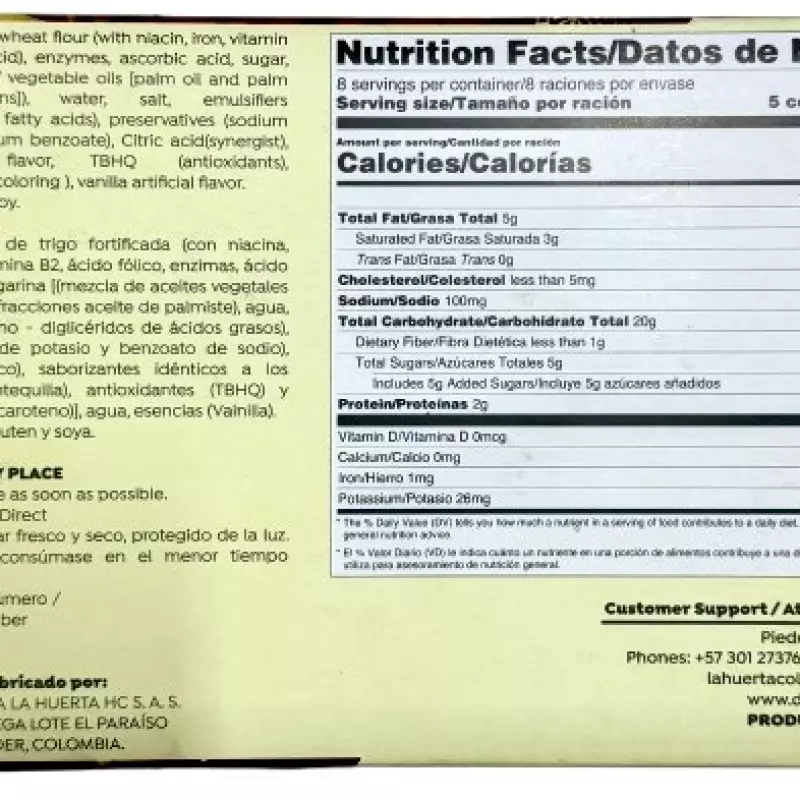 Galletas Carlitas Christmas Edition| Cookies Vanilla | 8.47 oz