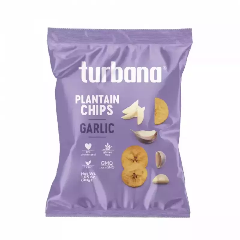 Garlic Plantain Chips x 1.05 oz E