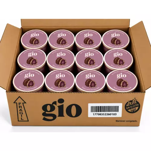 GIO | Blackberries with Double Chocolate | 5.29 oz (150 g)