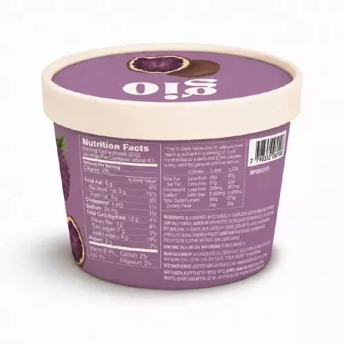GIO | Blackberries with Double Chocolate | 5.29 oz (150 g)
