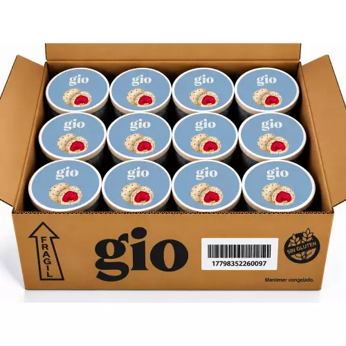 GIO | Raspberries American Cookies | 5.29 oz (150 g)