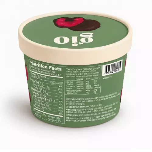 GIO | Raspberries with Dark Chocolate | 5.29 oz (150 g)