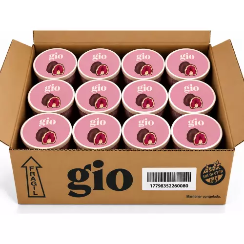 GIO | Raspberries with Double Chocolate | 5.29 oz (150 g)