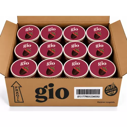 GIO | Strawberries with Dark Chocolate | 5.29 oz (150 g)