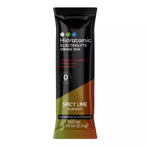 Hidratomic Electrolyte Mix - Spicy Lemon Flavored - Zero Sugar/Zero Caffeine - No Artificial Colors