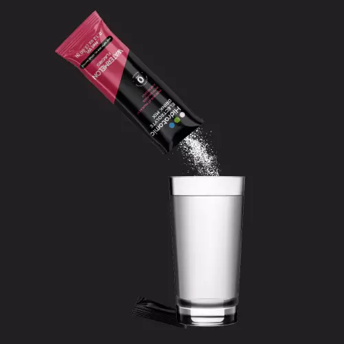 Hidratomic Electrolyte Mix - Watermelon Flavored - Zero Sugar/Zero Caffeine - No Artificial Colors.