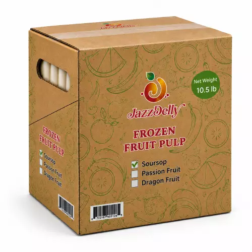 JazzDelly - Soursop Pulp - 14 oz (397 g) - 12 units