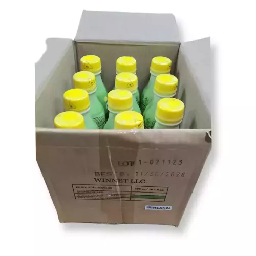 Jual |Organic Lemon and Ginger Aloe Vera Juice - 16.7oz - Zero Sugar, Aloin/Gluten Free, Kosher.E