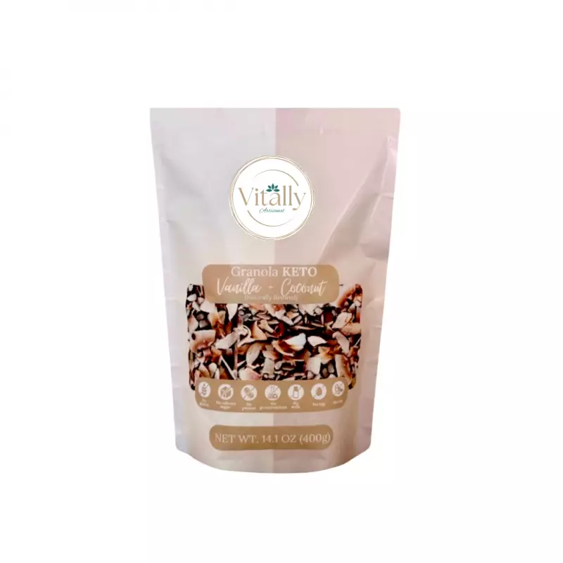 Keto Vainilla Coco Granola (14.1 oz)