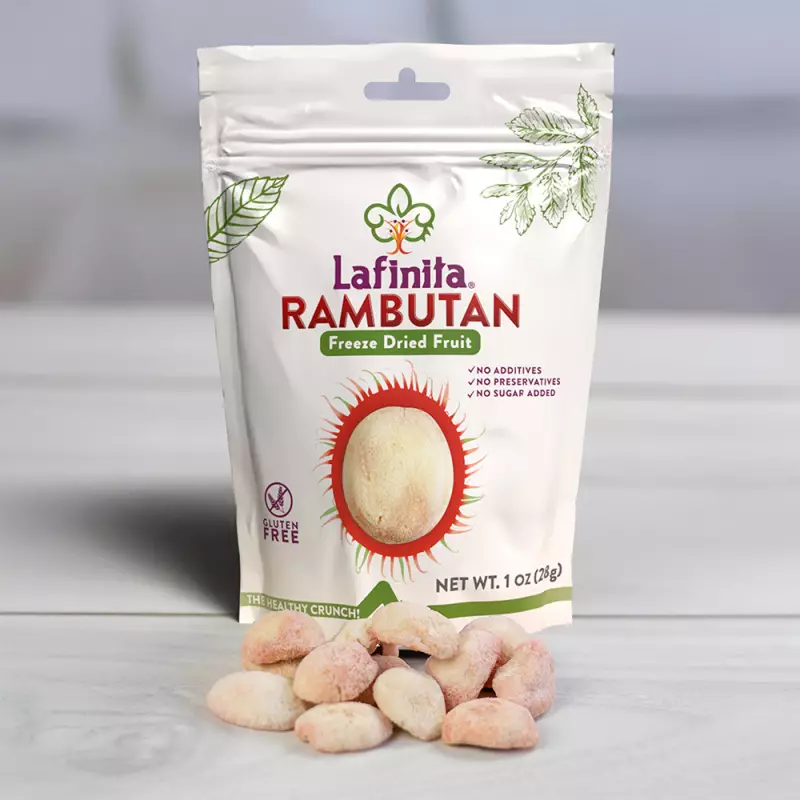 Lafinita | Freeze dried Rambutan | 1 oz