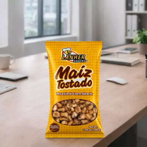 Lahner Snacks Roasted Corn Snack- 7.05 oz - Vegan - No Sugar Added E