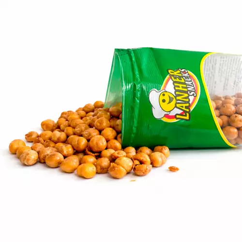 Lahner Snacks Roasted Salted Chickpeas - 3.5 oz - Vegan - No Sugar Added E