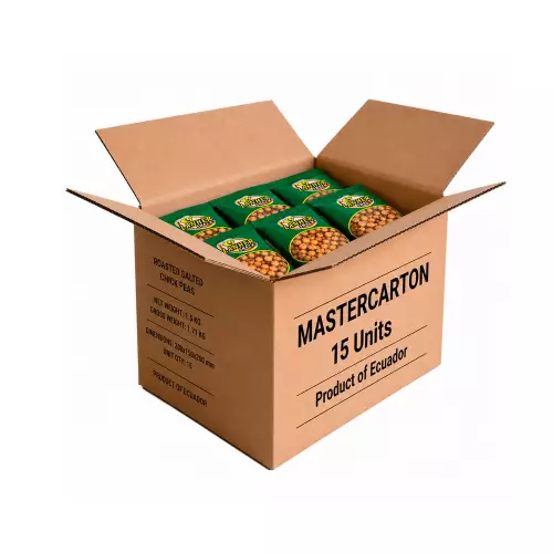 Lahner Snacks Roasted Salted Chickpeas - 3.5 oz - Vegan - No Sugar Added E